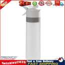 650ML Spray Water Bottle with Handle Plastic PC Frosted Space Cup (White) Newly