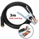 Clamp 10-25 Plug Earth Clamp Weld Accessory Welding Cable Clip Electrode Holder