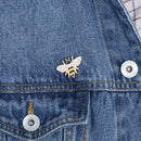 Cute Cartoon Bee Kind Enamel Pin Honey Bee Animal Badge Brooch Pins Jewelry Gift