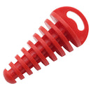 Motorcycle Exhaust Pipe Air-bleeder Plug Muffler Wash Plug Small (Red) Newly