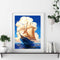 Hand Painted Oil Paint By Numbers DIY Sailboat Drawing Home Wall Decoration Gift