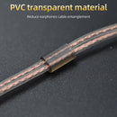 High-Purity Copper Twist Earphone Cable for KZ/CCA ZST ZSR Cord (C No Mic) Newly