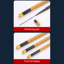 #A Telescopic 44cm Fishing Rod Carbon Angling Tackle Tools for River Lake Stream