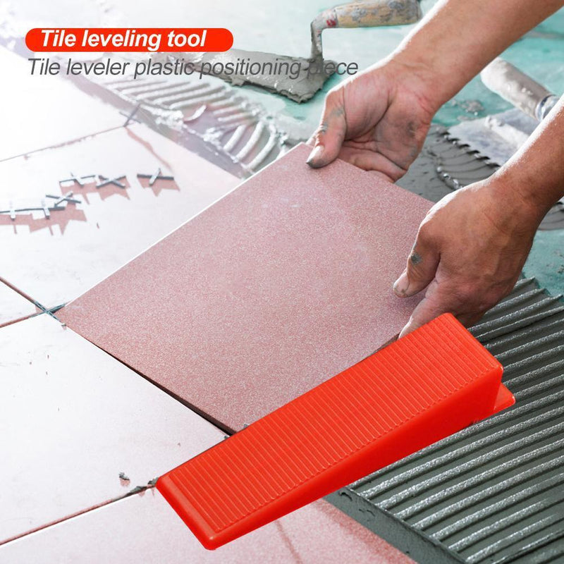500pcs Tile Leveling Wedges Locator Level Tile Spacers for Flooring Tools