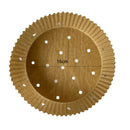 100x Air Fryer Disposable Paper Liner Non-Stick Steamer Baking Mat (Brown) Newly