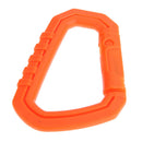 1 pc Plastic Climbing D-Ring Keychain Carabiner Hook Hook Camping S