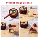 Wax Seal Beads Retro Stamp Tablet for Envelope Wedding Party Invitation 200pc