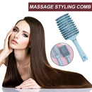 Women Bristle Hairbrush Scalp Massage Comb Wet Curly Hair Detangle Salon Tool