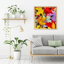 5D DIY Full Drill Diamond Painting Maple Leaf Embroidery Craft Kit Bedroom