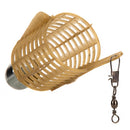 Boat Fishing Bait Feeder Cages Sinker Plastic Fishing Lure Cage (20g)