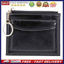 Casual PU Solid Color Money Bag Card Organizer Retro Women Small Coin Purses