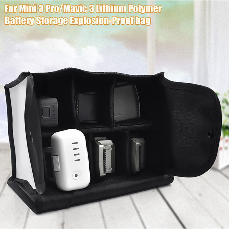 Drone Fireproof Protector Battery Storage Safe Battery Bag Explosion-Proof Bag