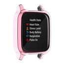 TPU Full Bumper Cover Screen Scratch Case for Garmin Venu Sq (Pink) Newly