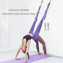 Aerial Yoga Strap Rope Stretch Leg Splits Trainer Home Gym Belt (Purple) Newly