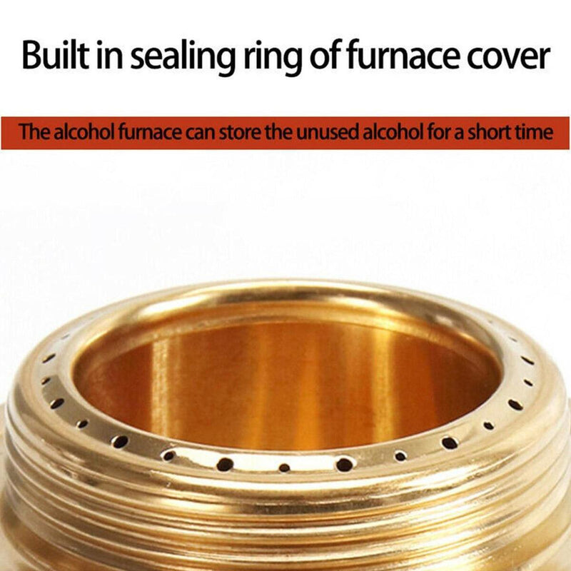Alcohol Stove Outdoor Survival Camping Cooking Equipment Liquid Spirit Burner.