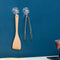 Wreath Hanger Suction Cup Hooks Clear Vacuum For Front Windows Glass Shower U8E8