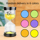 #A Hourglass Sandglass Sand Clock Children Brushing Timer Gifts Home Decorations