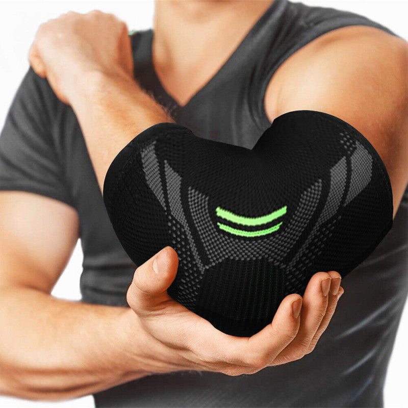 Elastic Breathable Gym Elbow Support Pad Protective Sport Arm Joint Sleeve Br