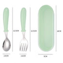 Stainless Steel Cartoon Cutlery Tableware Utensils Cutlery Set Dinnerware Set