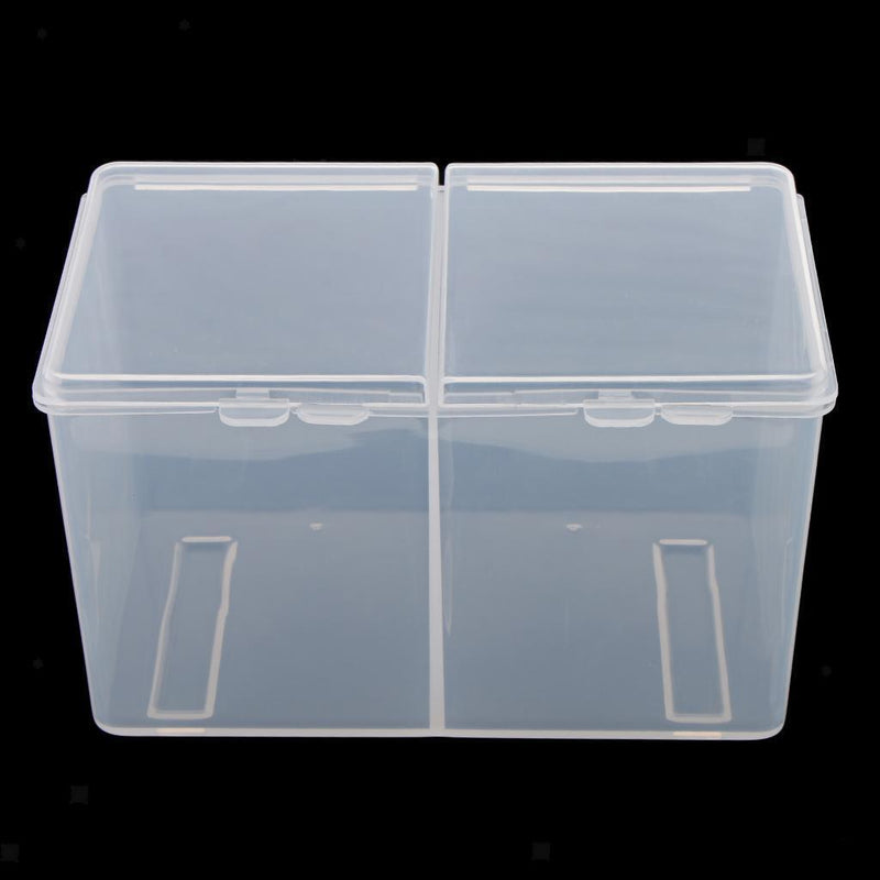 Storage Box Cotton Ball Swab Pad Organizer Holder Bathroom Makeup Container