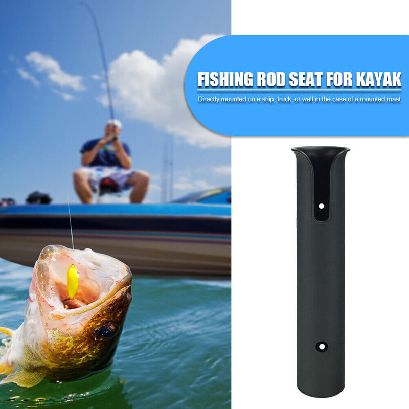 Outdoor Boat Rod Holder Nylon Plastic Yacht Fishing Pole Support Bracket Newly