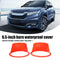 2pcs Car Audio Refit Speaker Ring Plastic Ultra-thin Waterproof Cover Protector