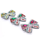 3pcs Bowknot Full Drill Diamond Painting Hair Clip DIY Rhinestone Bobby Pins
