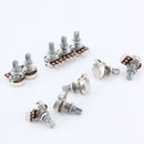 10pcs/Lot A500K Split-Shaft Guitars Potentiometer Guitar Replace For Electric Guitar