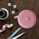 150cm Sewing Tape Measure Retractable Body Height Measuring Meter (Pink) Newly