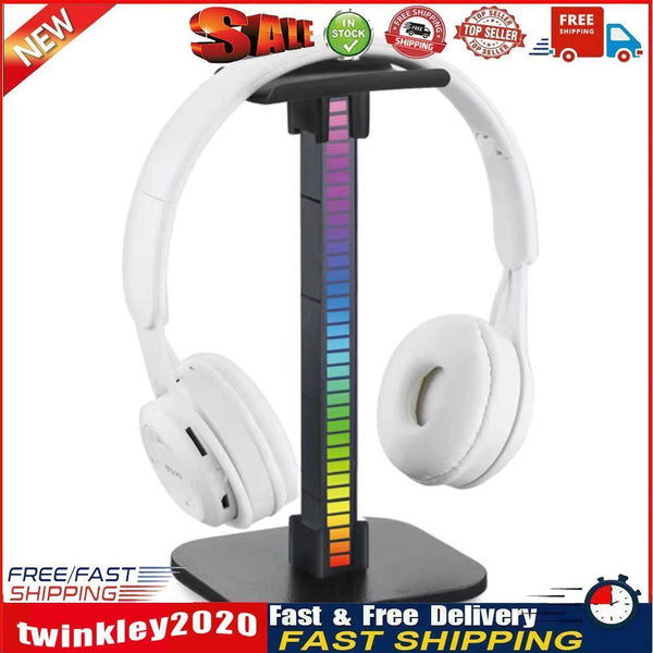 RGB Gaming Headphone Stand Display Holder for Gamer PC (USB Pickup Light) Newly
