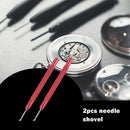2pcs Stainless Steel Watch Hand Remover Pin Lever Replace Watchmaker Repair Tool