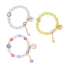 Jewelry Crystal Bracelet Cuff Bangles Small Daisy Bracelet Shiny Bracelets