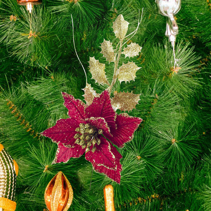 Artificial Flower Simulation Flower Arrangement Home Christmas Tree Decorations