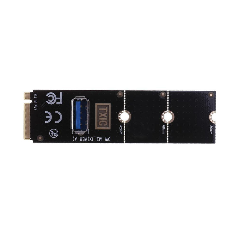 M.2/NGFF to USB3.0 Port Converter Adapter Graphic Card Cable Extender Card