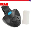 Electronic Fish Bite Finder Alarm LED Light Bell Clip on Angel Black
