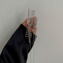 Chain Hairgrip Metal Hair Claws Large Hair Clips Headwear Barrettes Hairpins