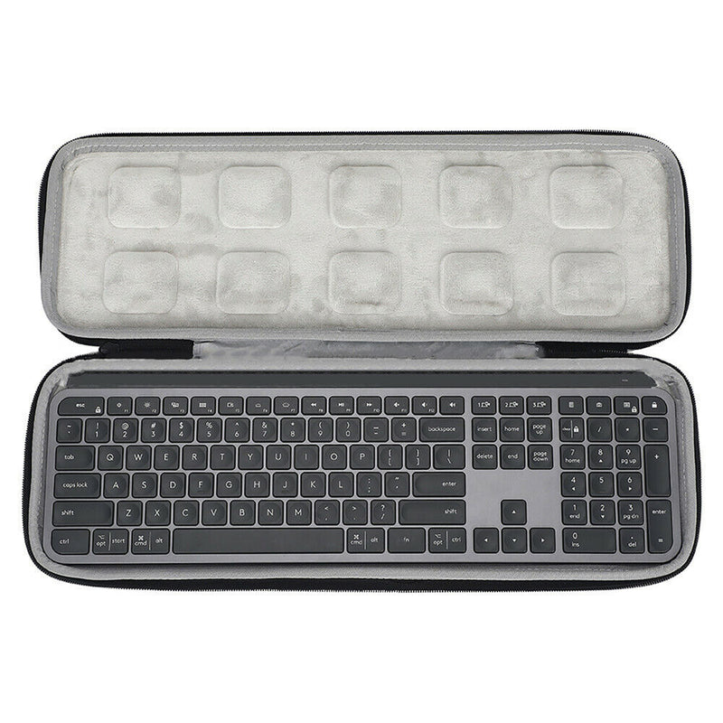 Storage Case Box Waterproof EVA Hard Storage for Logitech MX Wireless Keyboard