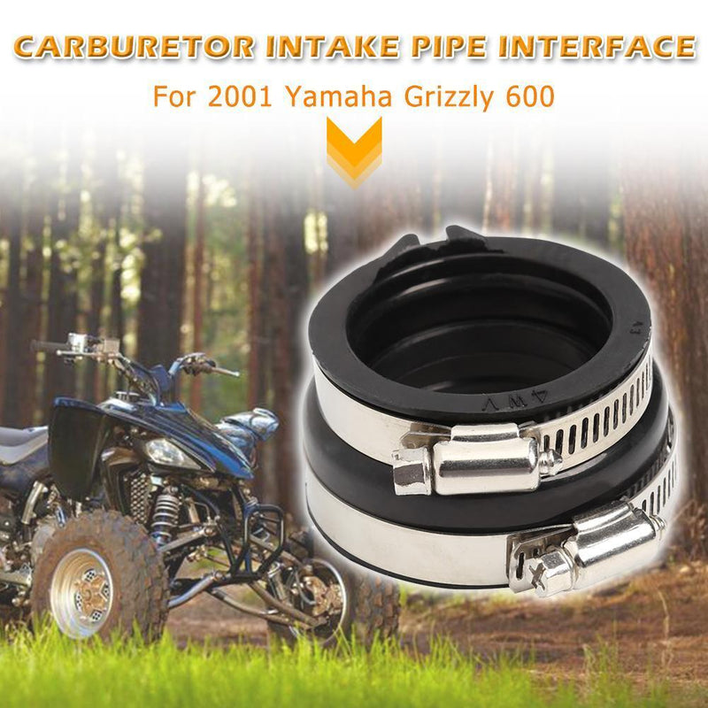 Motorbike Carburetor Interface Intake Manifold Holder for Yamaha Grizzly 600