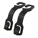 2Pc Car Seat Front Back Headrest Hooks Truck Coat Purse Organizer Holders I1N6