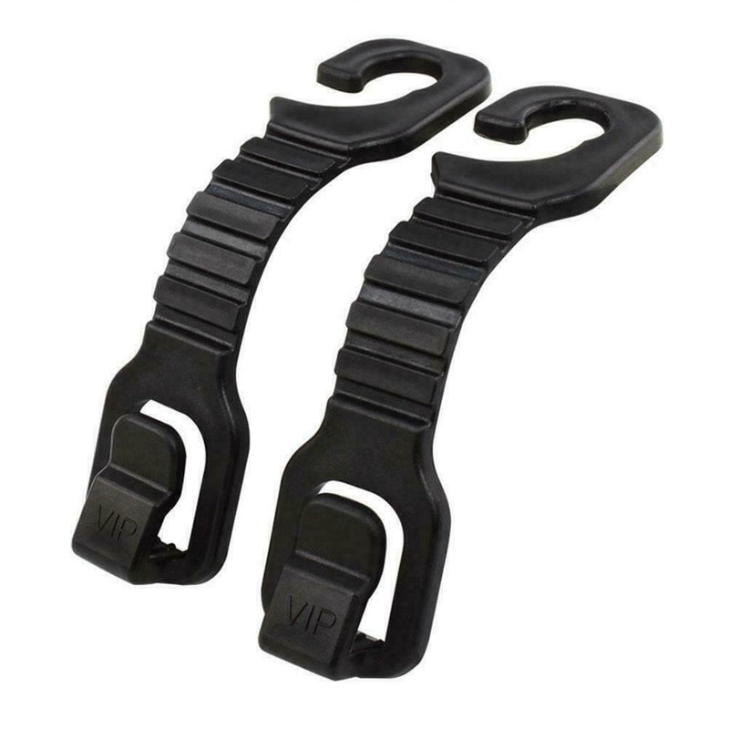 2Pc Car Seat Front Back Headrest Hooks Truck Coat Purse Organizer Holders I1N6