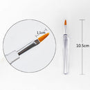Crystal Handle Makeup Tool Flexible Lipstick  Lip Brushes Applicator