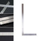Steel L-Square Angle Ruler 90° Ruler For Woodworking Top Carpenter Tool R2O6