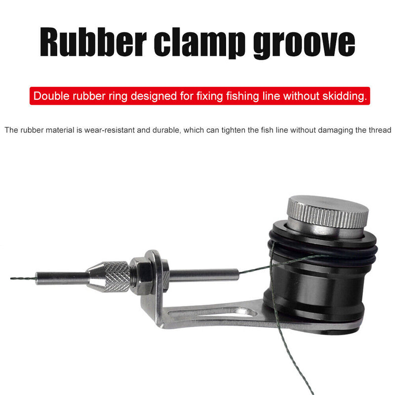 GT Bobbin Knotter Fast Knot Winder PE Line Fishing Tool Knotting (Black) Newly