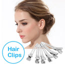 60pcs Metal Hair Clip Hairdressing Sectioning Clamps Salon Hairpin Styling
