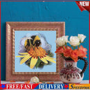 Flower Bee DIY Diamond Painting Kits Partial Shaped Drill Home Wall Art Dec