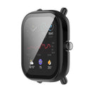 Protective Bumper Case for Huami Amazfit GTS 2 Mini PC Tempered Screen Prot