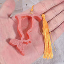 Casting Hanging Pendant Quicksand Shaker Mold Silicone Mould Keychain Mold