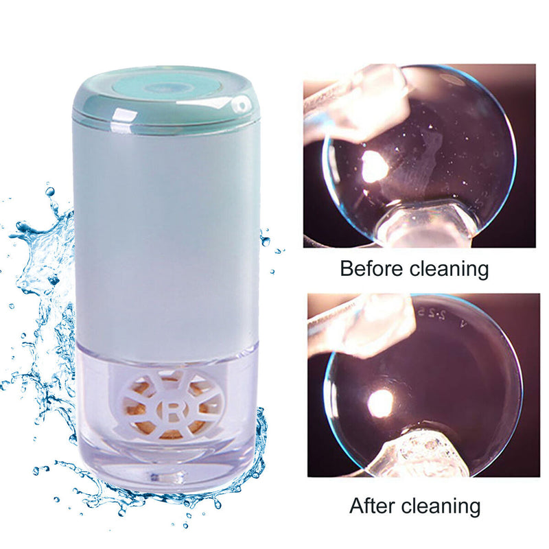 Ultrasonic Contact Lens Cleaner Fast Vibration Contact Lens Washer Cleaning