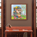 Diamond Painting Kit Hedgehog Full Round Rhinestone Wall Picture