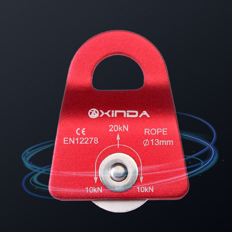 Rock Climbing Pulley Aluminum Alloy Outdoor Survival Mountaineering Equipme